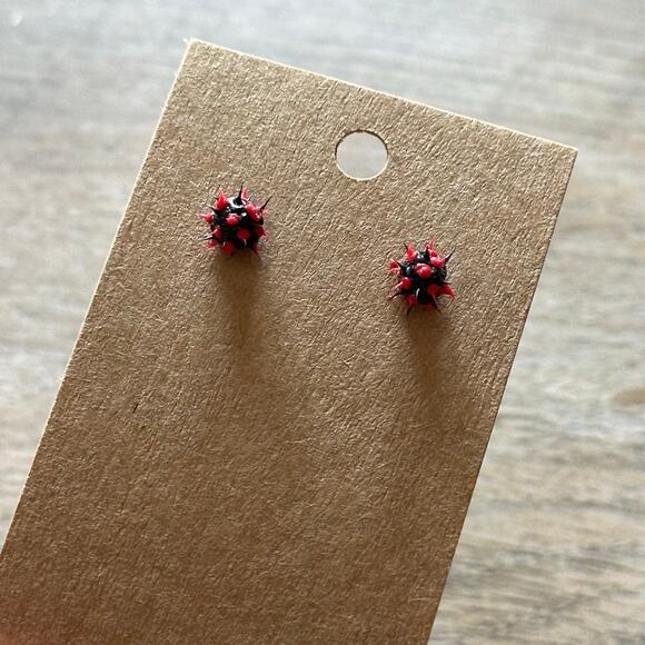 BOGO FREE SPIKEY VIRUS EARRINGS - Picture 3 of 4